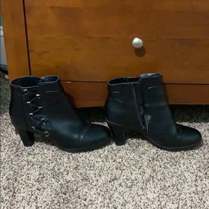 Heeled booties